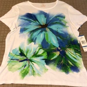 Floral Shirt Jones of New York XL